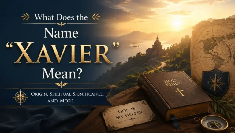 What Does the Name Xavier Mean? Origin, Spiritual Significance, and More