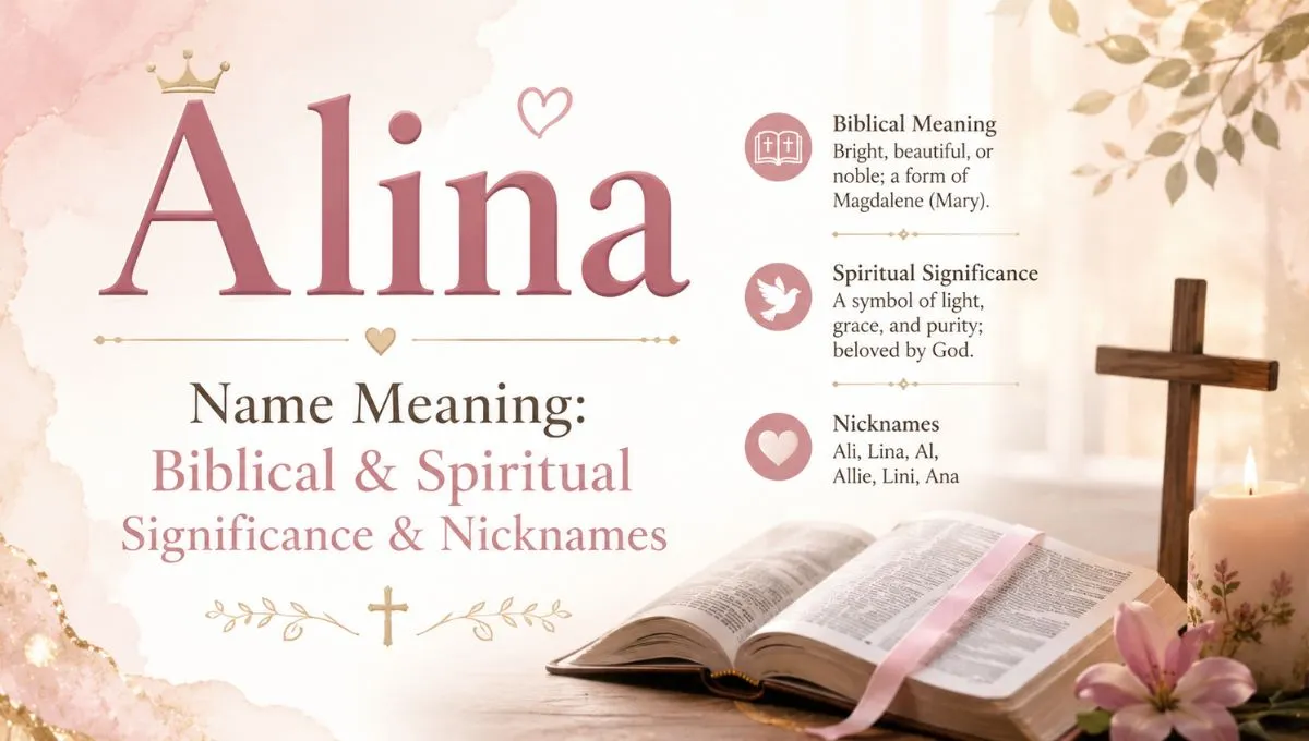Alina Name Meaning: Biblical & Spiritual Significance & Nicknames