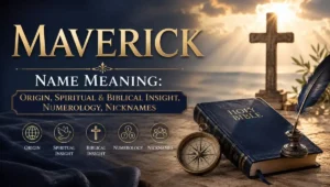 Maverick Name Meaning: Origin, Spiritual & Biblical Insight, Numerology, Nicknames