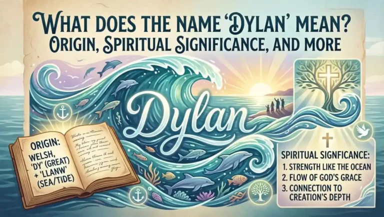 What Does the Name "Dylan" Mean? Origin, Spiritual Significance, and More