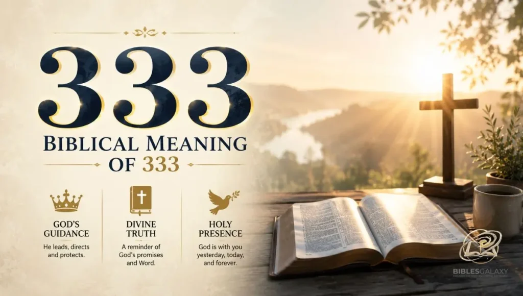 Biblical Meaning of 333