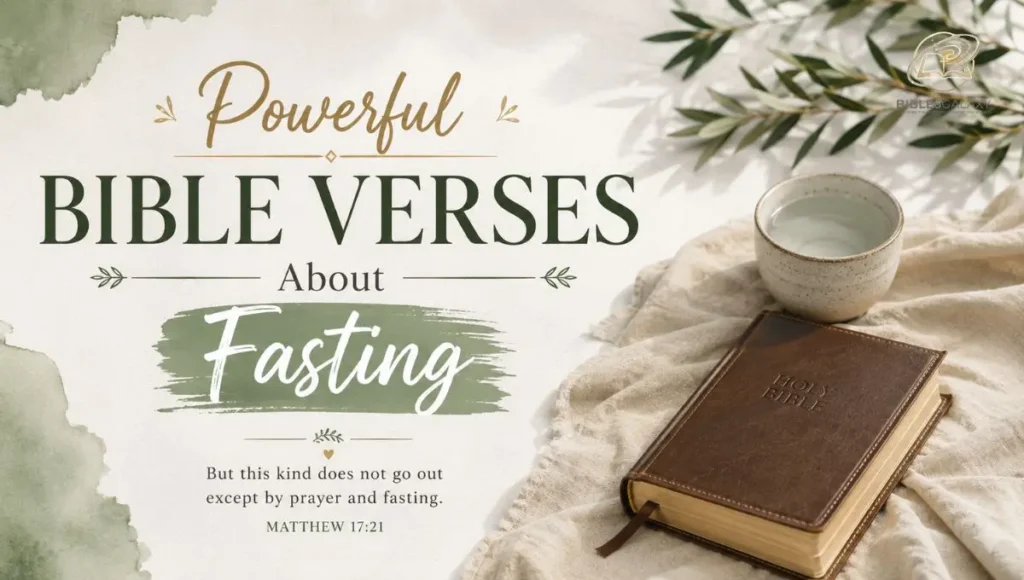 Powerful Bible Verses About Fasting