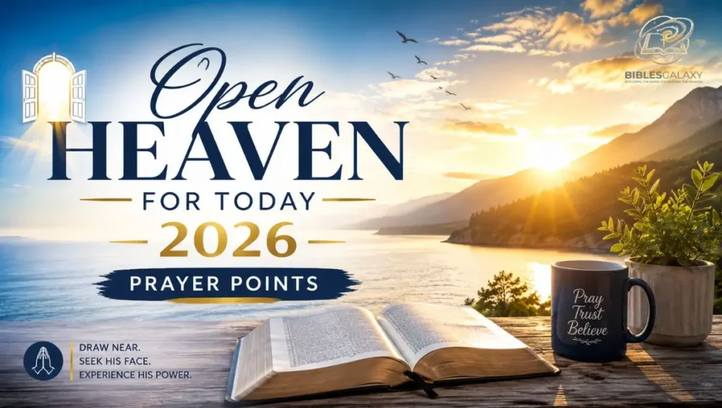 Open Heaven for Today 2026 Prayer Points