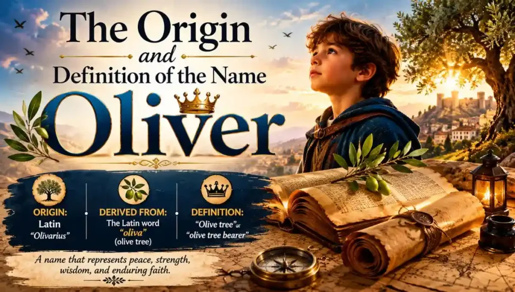 The Origin and Definition of the Name Oliver