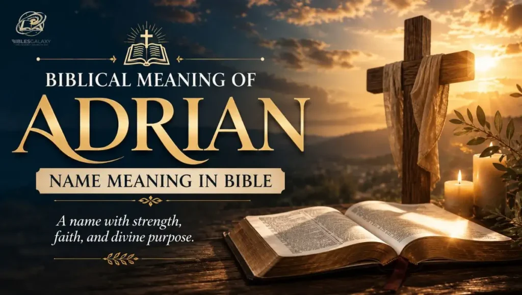 Biblical Meaning of Adrian Name Meaning in Bible
