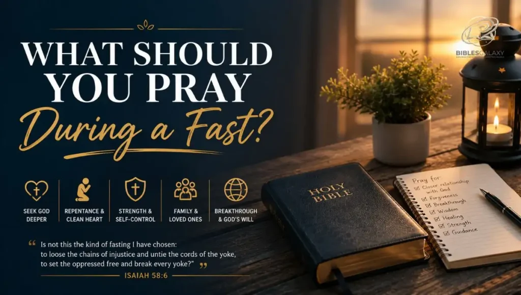 What Should You Pray During a Fast?