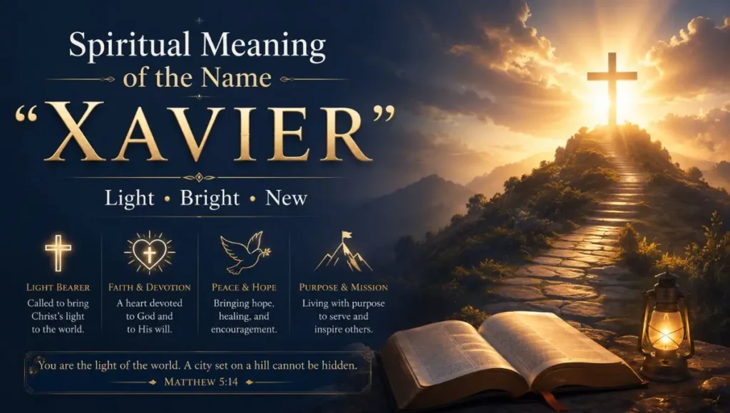 Spiritual Meaning of the Name "Xavier"