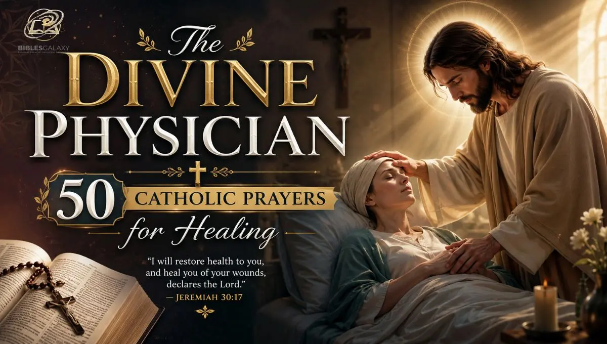 The Divine Physician: 50 Catholic Prayers for Healing