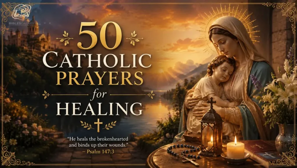 50 Catholic Prayers for Healing