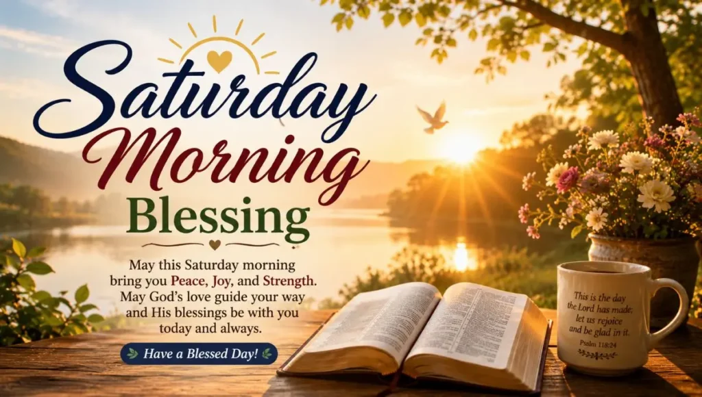 Saturday Morning Blessing 
